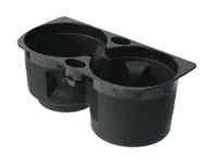 Front cup holder insert. Porsche 955 Cayenne / 957 Cayenne - 95555228302A03, 95555228302K, 95555228302