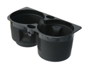 Front cup holder insert. Porsche 955 Cayenne / 957 Cayenne - 95555228302A03, 95555228302K, 95555228302
