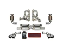 Fabspeed Supersport STREET Performance Exhaust Package. Porsche 991 Turbo / Turbo S (2013-2016) - 99111173170, 99111173171, 99111171271, 99111171171 - FS.POR.991T.SPKGTQB, FS.POR.991T.SPKGTQ, FS.POR.991T.SPKGTG