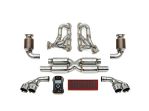 Fabspeed Supersport STREET Performance Exhaust Package. Porsche 991 Turbo / Turbo S (2013-2016) - 99111173170, 99111173171, 99111171271, 99111171171 - FS.POR.991T.SPKGTQB, FS.POR.991T.SPKGTQ, FS.POR.991T.SPKGTG