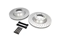 Disco freno POSTERIORE UPGRADE a pacchetto 350mm Porsche 996C4S / 996 Turbo - 3604109602, 99735240502ABS, 99735240502, 99735240602ABS, 99735240602