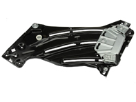 Achterruitmechanisme zonder motor. Porsche 996 Cabrio - 9965430150, 9965430160, 99654301506, 99654301606, 99654301504, 99654301604, 99654301506-PRM, 99654301606-PRM - URO-011428, URO-011429