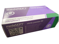 Nitrile powder free gloves - Box of 100 - A4806LRG, A4806MED