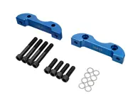 Adaptador de pinza de freno delantero para Porsche 911 1974-89 compatible con pinzas Boxster S / 996 - SR039