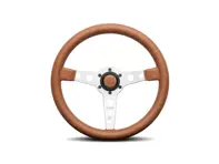 Volant Prototipo Heritage Tobacco, 350 mm - Cuir Marron - MOMO