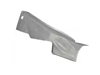Riel de chasis trasero interior. Porsche 356A - 35649601, 356 49601, 35649602, 356 49602 - PP183AL, P183AL, PP183AR, P183AR