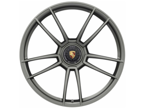 Centerlock Turbo S lichtmetalen achtervelg in Silk-Gloss Platinum finish 21" 11J ET66 (winter) - 992601025ABOB5