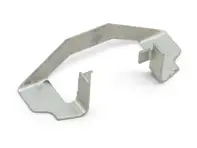 Steunplaat voor handremschoenen. Porsche 986 Boxster