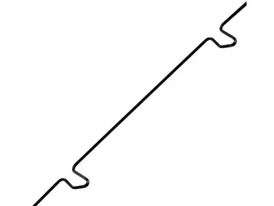 Trim spring door window seal. Porsche 356 Pre-A / 356A - 356 52801, 35652801 - 35652801