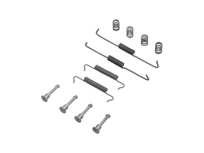 Handbrake shoe fitting kit. Porsche 958 Cayenne - 95835294500