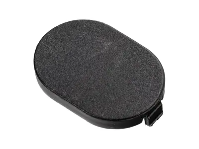 Cover - Zwart - Voor Achterklep/Kofferbakgeleider Wig. Porsche 95B Macan / 971 Panamera / 9YA Cayenne / 9J1 Taycan - 95B827751