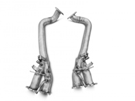 Tube bypass filtre à particules échappement sport Porsche 718 GT4 Spyder et GTS - TSPO718GT4C19.013.A