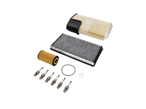 Kit di manutenzione e assistenza per Porsche Boxster 987 2.7L / 3.2L e 3.4L / Cayman Olio, filtri aria, candele e altro - 98710098700, 98710098700/1, 98711013301, 99757121902, 99610722560, 99917022390, 90012310630