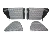 Rennsport achterbank set. Porsche 911 - 90152200522, 90152200622, 91152205101, 91152205201