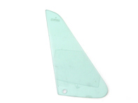 Vitre avant 1/4, teinte verte. Porsche 911/912 65-68 COUPÉ - 90154250135, 90154250235
