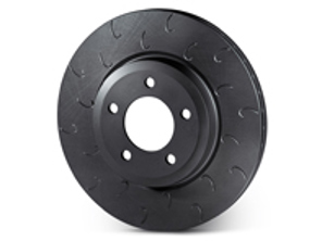 Hook slotted brake disc rotor rear. Porsche Cayenne 955 / 957 / 958 - 7L6615601D, 7L6615601J, 7L8615601C, 95535240130, 95535240131, 95535240100