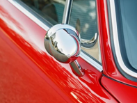 Aluminium Bullet Spiegelsatz, verchromt. Porsche 911 1965-1973 - 91173102010, 91173111600, 90173111101 - BulletDriveSilver_1973early, BulletPairSilver_1973early