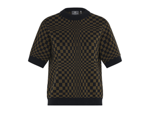 Women's Jacquard Polo Shirt with Iconic Pascha Pattern - 911 Spirit 70 - WAP5130XS0RS70, WAP51300S0RS70, WAP51300M0RS70, WAP51300L0RS70, WAP5130XL0RS70, WAP513XXL0RS70