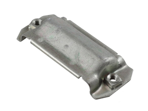 Afdekplaat luchtinlaat voor warmtewisselaar, Rechts. Porsche 914-4 - 021256321, 021256321B, 021256321D, 8123150200, 021256322B, 021256322, 021256322D - 8123150300