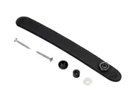 Gordelgeleider, in Zwart, voor Sportstoel. Porsche 987 Boxster / 987C Cayman - 987521181008YR, 987521182008YR