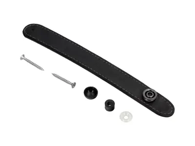Guía de cinturón de seguridad, en color negro, para asiento deportivo. Porsche 987 Boxster / 987C Cayman - 987521181008YR, 987521182008YR