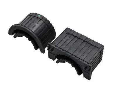 Stabilizer bar bush set, UPPER +  LOWER. Porsche 970 Panamera / S / GTS with PDCC - 97034379207, 97034379307