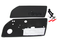 RS / RSA / Backdate Style deurpanelen in zwart vinyl voor Porsche 911 / 912 1965-73
