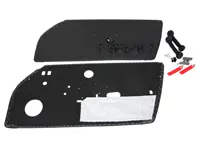 RS / RSA / Backdate Style deurpanelen in zwart vinyl voor Porsche 911 / 912 1965-73