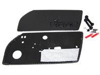 RS / RSA / Backdate Style deurpanelen in zwart vinyl voor Porsche 911 / 912 1965-73