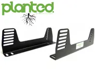 Montaje lateral universal plantado de 90 grados - NEGRO