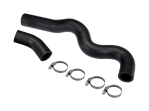 Coolant hoses at water pump housing. SET OF 2 Porsche 996 Turbo / 996 GT2 / 996 GT3 - 99610652973, 99610652971, 99610647775 - URO-015115