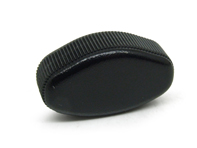 Climate control knob. Black. Porsche 911 1986-89 - 9116131350101C