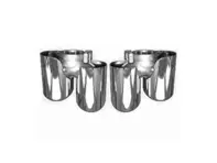 Colas de Escape Versión SPORT. Porsche 991 Carrera 3.4L - 99104420010