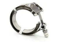 Collier de serrage pour tuyau d'échappement en acier inoxydable, montage facile. Porsche 996 - 99611110800