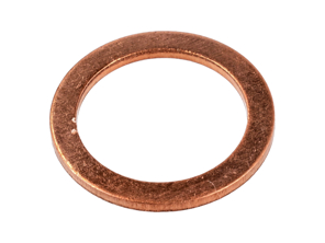 Copper washer for H-filter oil filter cover bolt. Porsche 912 / 356 - 90012301920