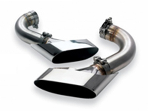Tail pipe set Porsche Cayenne turbo 955 - 04090571020, 95511125120, 95511125220, 95511198200, 95511198100