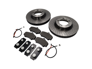Pastillas de Freno DELANTERO y Paquete de Disco de Freno. Porsche 996 C4S / 996 Turbo - 99635140904, 99635141004, 99635194913, 99635108901, 99661236501