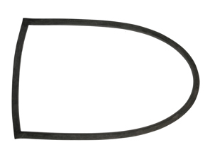 Joint de vitre arrière 1/4 (intérieur). Porsche 356 COUPÉ - 64454390500, 64454390500 - 356102, 1686000400