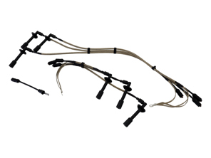 Ignition HT lead set. Porsche 911 SC / 930 Turbo - 91160906100, 91160901007, 91160901107, 91160901004, 91160901005, 91160906107