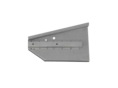 Lato vano batteria con staffa paraurti. Porsche 356B T5 - 64450103305, 64450103405 - PP140L, PP140R