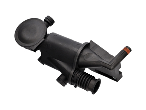 AOS Oil / air separator. Porsche Boxster 986 1997-02 - 996-107-023-04, 99610702304, 99610702301, 99610702302, 99610702303, 99610723752