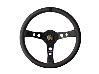 Volante Momo mod.07 edizione limitata 60° anniversario - pelle nera