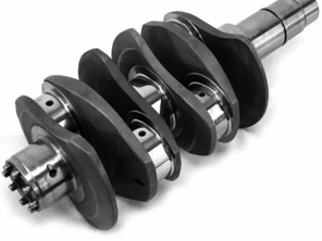 Crankshaft Counterweighted STD Stroke Porsche 356SC / 912 - 61610201501, NLA10201501