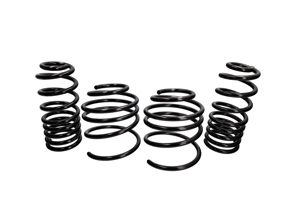 Verlaagde veren, 25 mm. Porsche 996 C4S / 996 Turbo 2000-05 - DesignTek - 99634353318504, 99634353330504, 99633353119504, 99633353144504, 99634353338504