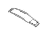 Key shell chrome centre switch bezel. Porsche 991 / 958 Cayenne / 970 Panamera / 981 Boxster/Cayman / Macan / 718 Boxster/Cayman