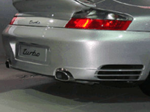 Pare-chocs arrière. Porsche 996 C4S / Turbo