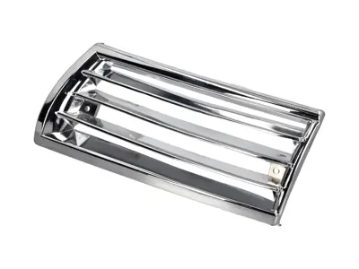 Hupengitter - Chrom Kunststoff Porsche 911 / 912 1965-68 - 90155943127, 90155943227, 90155943121, 90155943221, 90155943123, 90155943223, 1684500176, 1684500186, PCG55943150, PCG55943250
