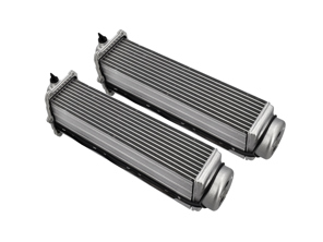 Intercoolers for air compressor for hybrid Porsche 970 / 958 - 95811062110, 95811062111, 95811062120, 95811062121
