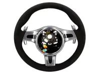 SportDesign-Lenkrad mit schwarzer Alcantara-Polsterung. Porsche 997 / 987 Boxster / 987 Cayman - 99704440222, 99704440220, 99704440221