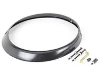 Koplamp zwarte rand. Porsche 911/964 - 91163193301 - HDL-901B-RIM, 1695151600